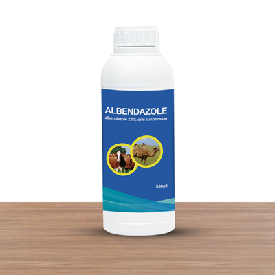 Thuốc giải pháp uống thú y Albendazole 2,5% hỗn dịch uống cho gia súc dê