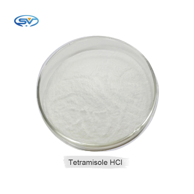 Nhà máy thú y cung cấp CAS 5086-74-8 Tetramisole HCl Loại thuốc kháng sinh hòa tan trong nước