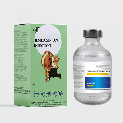 Thuốc tiêm thú y Gia súc Tilmicosin Phosphate Tiêm dưới da Tilmicosin 30% CAS108050-54-0