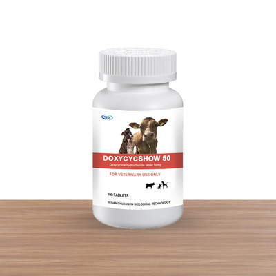 Doxycycline Hcl Thuốc thú y Bolus Tablet 50mg cho vật nuôi