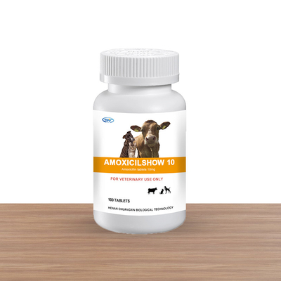 Thuốc thú y Viên nén Bolus Thuốc thú y Viên nén Amoxicillin 10mg Thuốc kháng vi-rút cho chó
