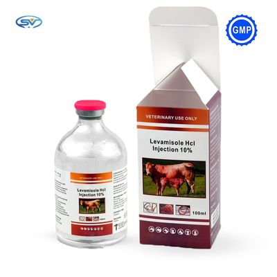 Thuốc tiêm thú y Levamisole Hcl Tiêm 10% cho gia súc Bê Lạc đà- Cừu Dê Ngựa