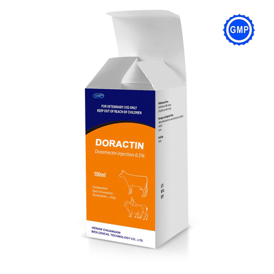 Thuốc tiêm thú y Doramectin có hiệu quả cao đối với tuyến trùng đường tiêu hóa