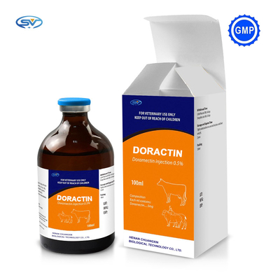 Thuốc tiêm thú y Doramectin có hiệu quả cao đối với tuyến trùng đường tiêu hóa