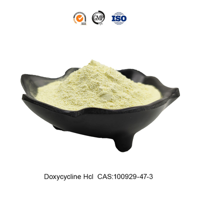 Thuốc kháng sinh hòa tan trong nước thú y CAS 10592-13-9 Doxycycline Hyclate 99% Độ tinh khiết Giao hàng an toàn