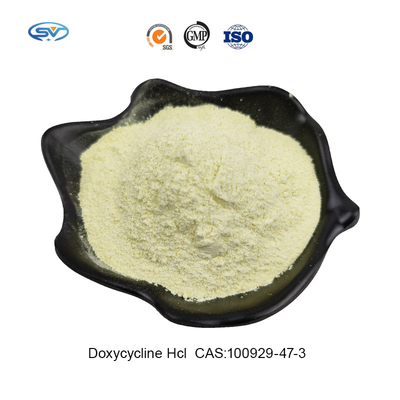 Thuốc kháng sinh hòa tan trong nước thú y CAS 10592-13-9 Doxycycline Hyclate 99% Độ tinh khiết Giao hàng an toàn