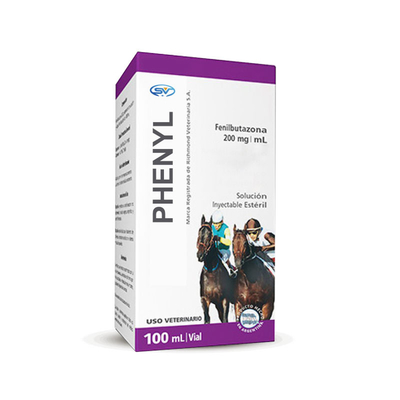 Thuốc tiêm thú y Phenylbutazone Dung dịch tiêm 20% cho ngựa, 100ml
