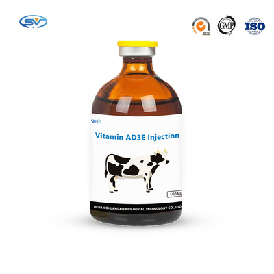 Thuốc tiêm thú y OEM Thuốc tiêm Vitamin Ad3e cho gia súc gia súc Ngựa