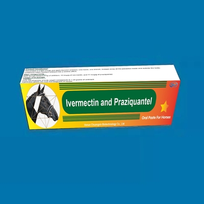 Thuốc mỡ uống cho ngựa Thuốc thú y Ivermectin chống ký sinh trùng và Praziquantel