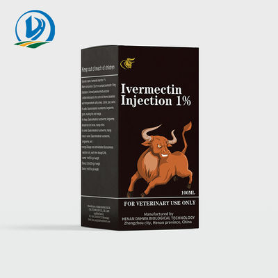 Ivermectin 1% Tiêm Thuốc thú y Thuốc tiêm Thuốc chống côn trùng Tiêm cho gia súc