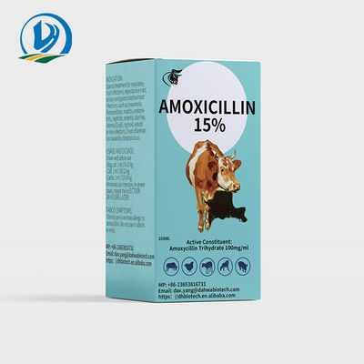 Amoxicillin 15% Thuốc trị ký sinh trùng thú y 50ML 100ML Gia súc Cừu