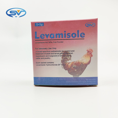 CAS 16595-80-5 Thuốc chống ký sinh trùng cho thú y 30% Levamisole Hydrochloride