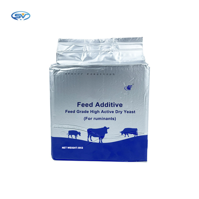 Phụ gia thức ăn chăn nuôi Bột men 60% protein sử dụng làm nguyên liệu trong thức ăn chăn nuôi để cải thiện sản xuất sữa dạ cỏ Gia súc Cừu