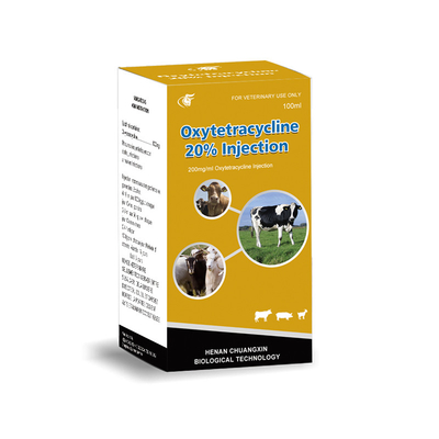 Thuốc tiêm thú y Oxytetracycline HCl 20% tiêm cho gia súc Cừu Dê Chó Thuốc thú y